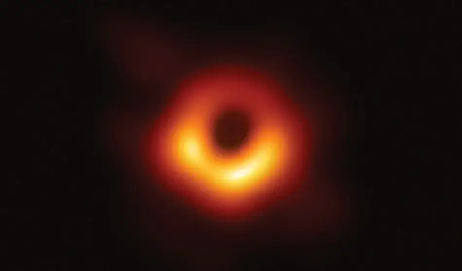 First Image of a Black Hole at the Center of Galaxy M87