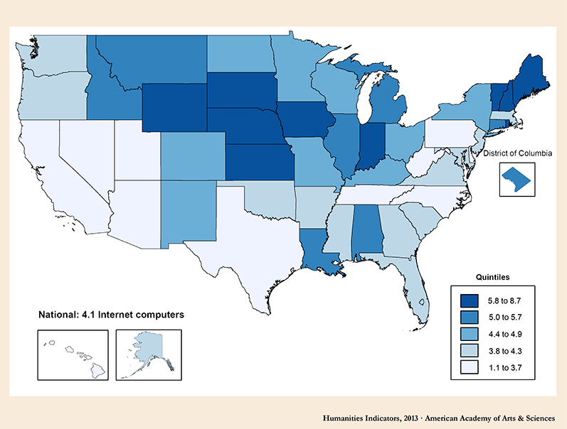 Internet Access at Public Libraries | American Academy of Arts and Sciences