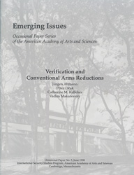 Research Paper Cover: Verification and Conventional Arms Reduction