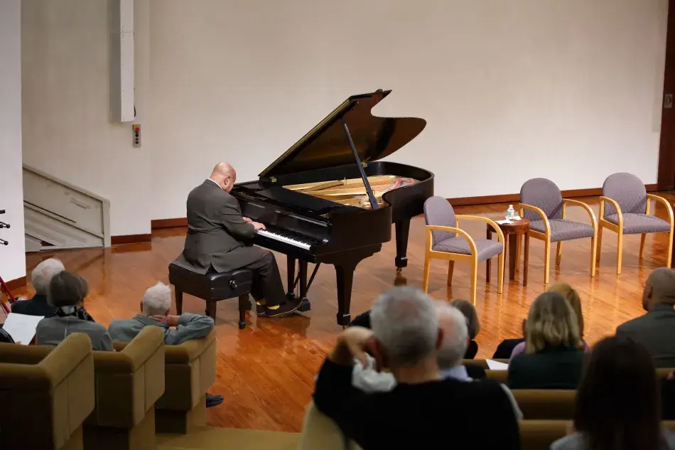 Kenny Barron performing at the Academy