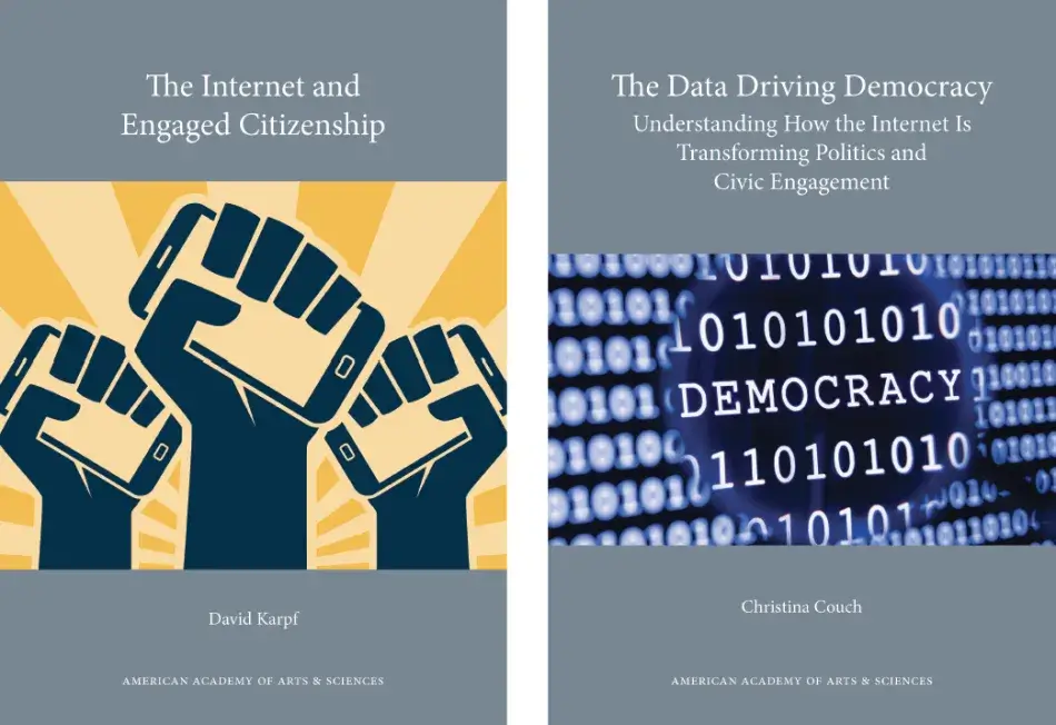 La Comisión publicó dos documentos en los que se explica lo que se sabe sobre el efecto de internet y de las redes sociales en la democracia: «Internet y la ciudadanía participativa» (The Internet and Engaged Citizenship, 2019) y «Los datos que definen la democracia» (The Data Driving Democracy, 2020).