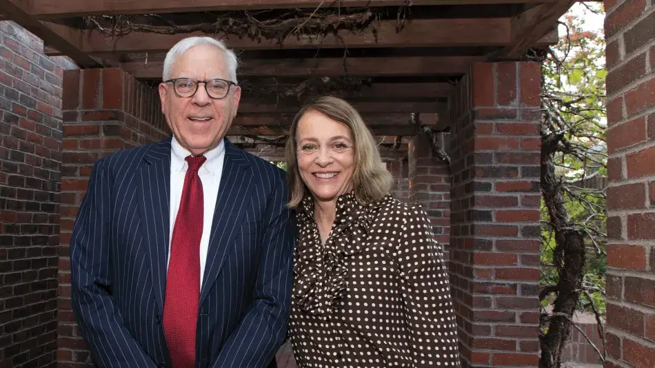 David M. Rubenstein and Louise H. Bryson, Campaign Cochairs, photo by Martha Stewart Photography