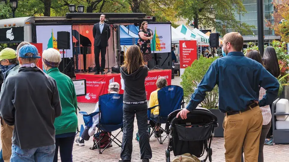 WNO Pop Up Opera Truck