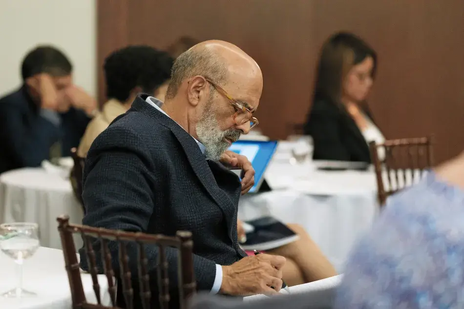 Michael Lomax (United Negro College Fund) at the meeting on Young Adult Mental Health and Well-Being: Higher Education’s Responsibility. 