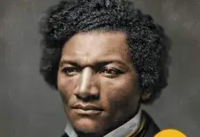 Cover of David Blight's 2018 biography, Frederick Douglass: Prophet of Freedom